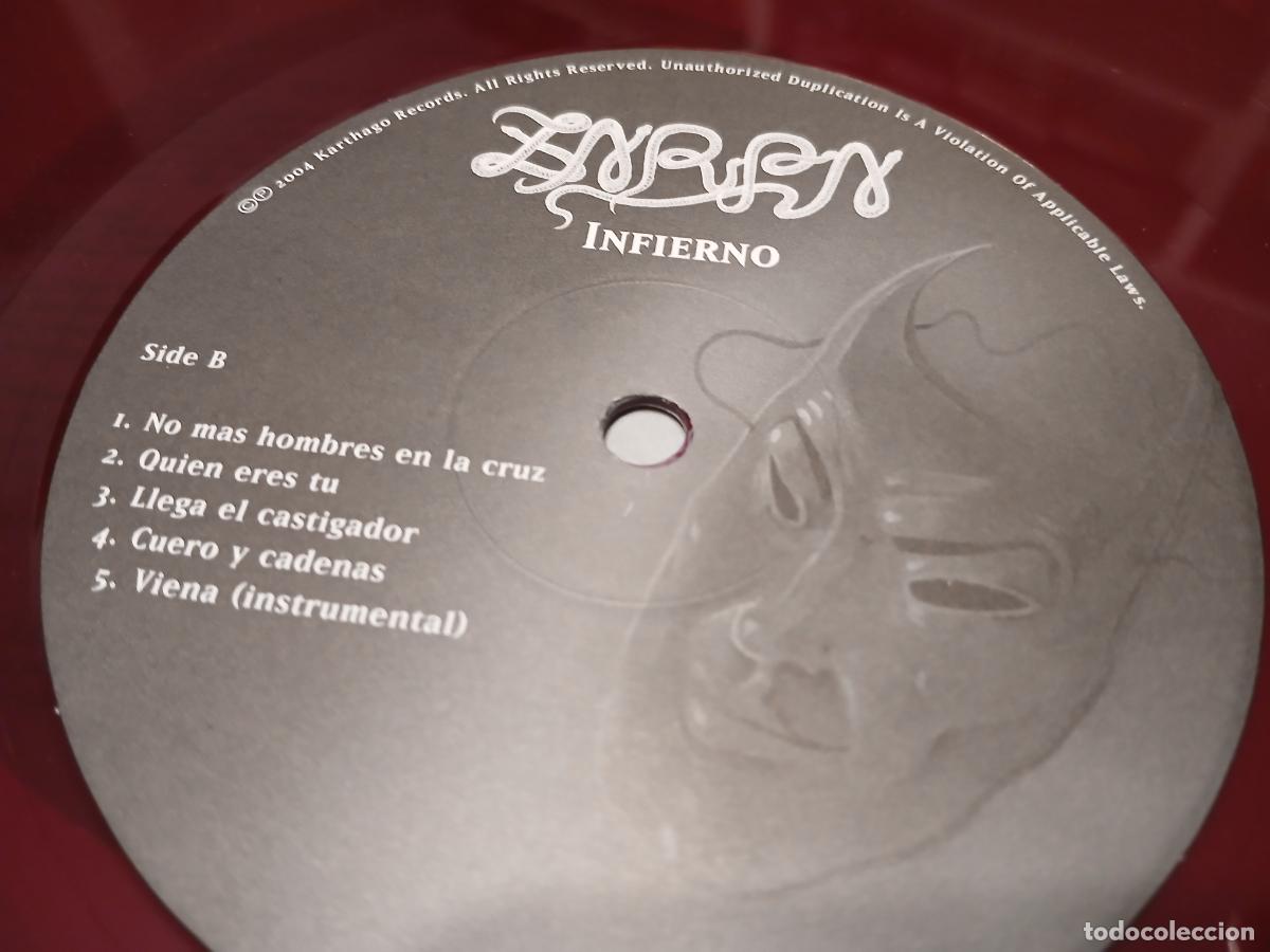 Discos de vinilo: Zarpa &ndash; Infierno- (2004) LP disco vinilo - Foto 2