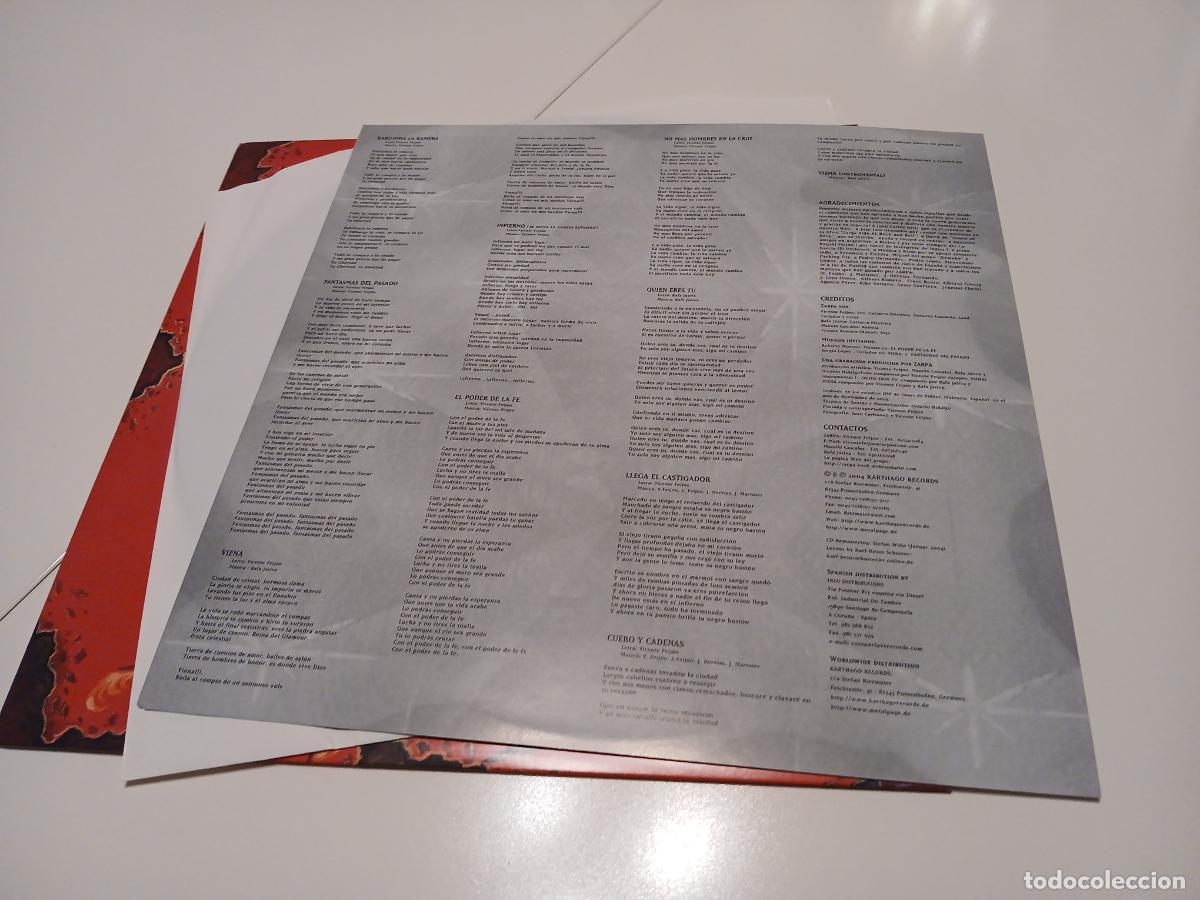 Discos de vinilo: Zarpa &ndash; Infierno- (2004) LP disco vinilo - Foto 5
