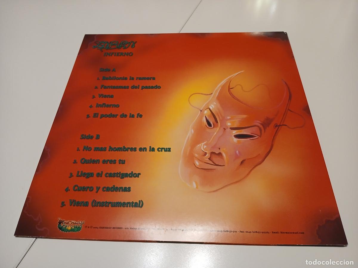 Discos de vinilo: Zarpa &ndash; Infierno- (2004) LP disco vinilo - Foto 8