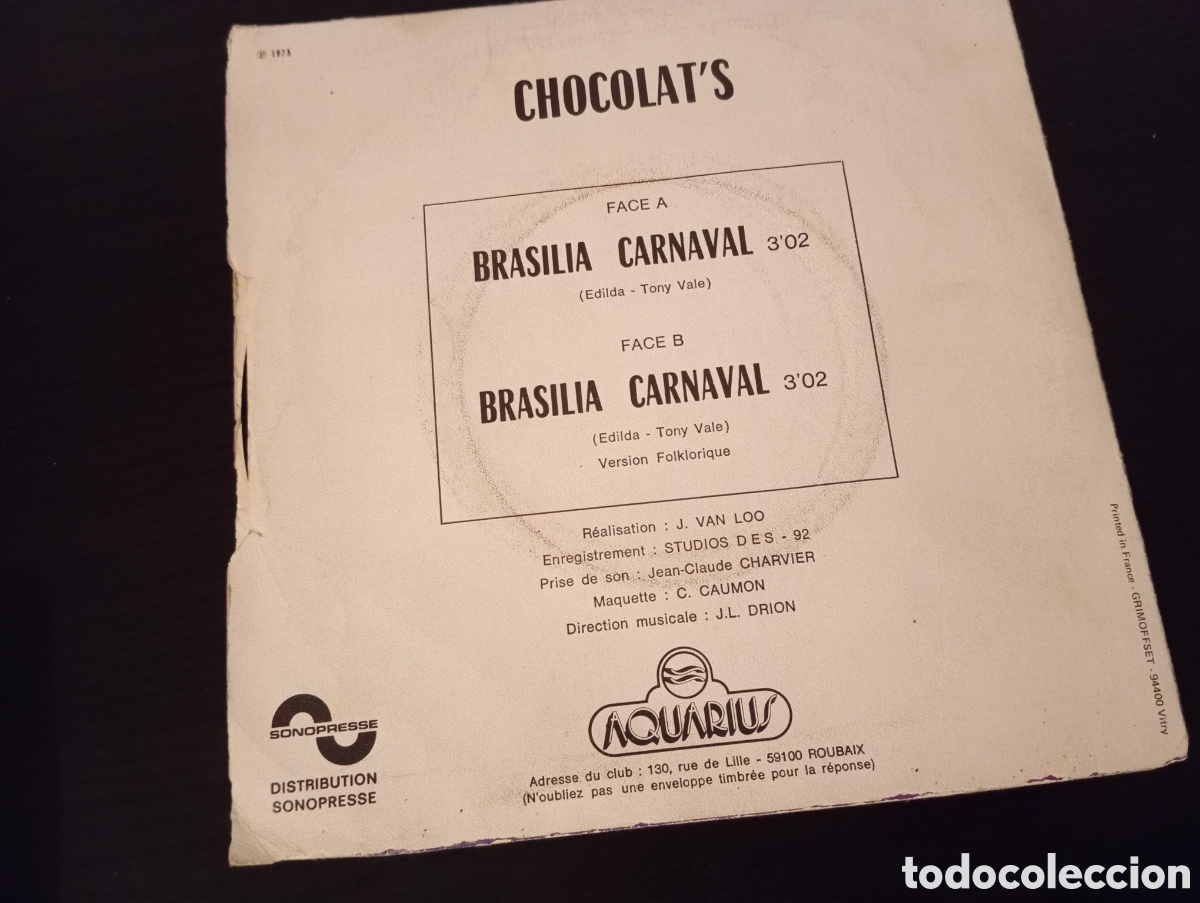 Discos de vinilo: Vinilo Chocolate Brasilia Carnaval - Foto 2