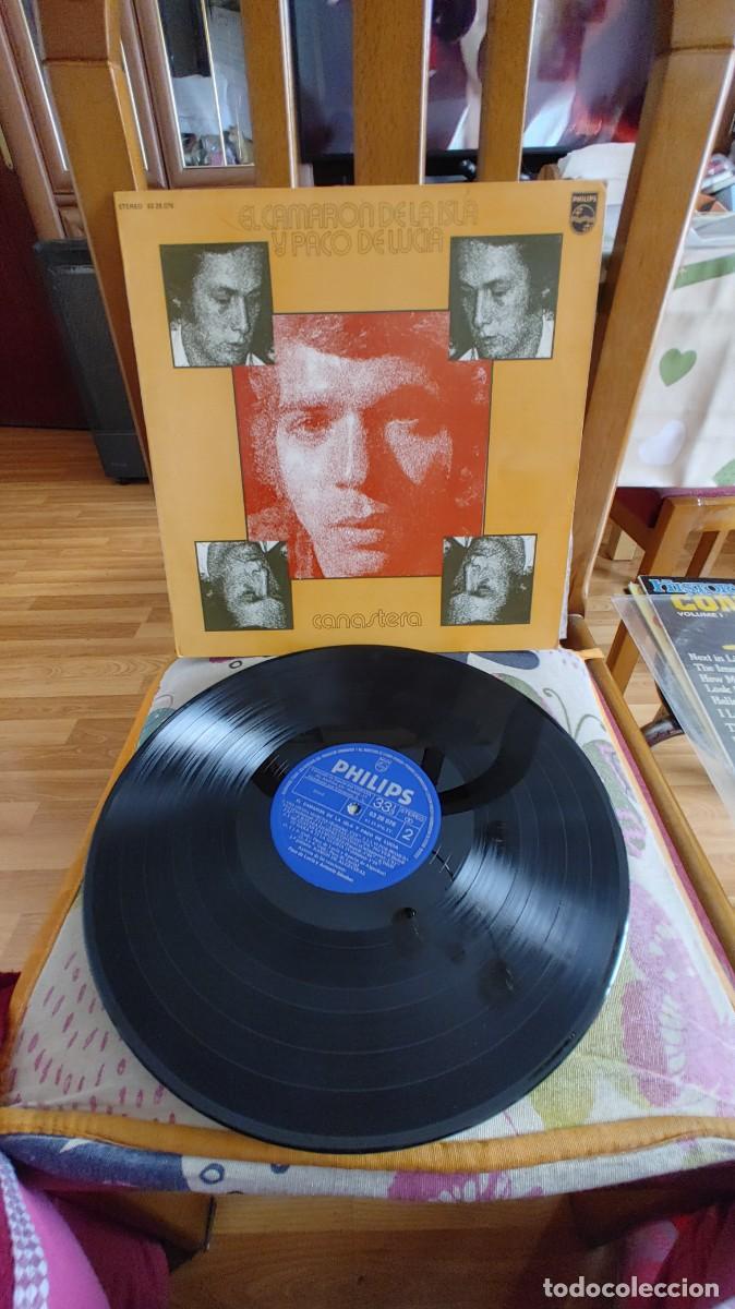 Discos de vinilo: CAMARON Y PACO DE LUCIA-LP CANASTERA - Foto 1