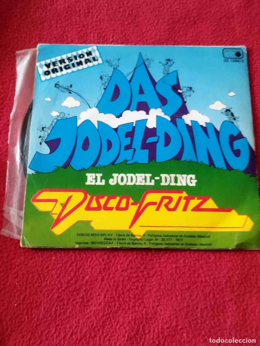 Discos de vinilo: Disco Fritz &ndash; Das Jodel-Ding = El Jodel-Ding. Vinilo single - Foto 2