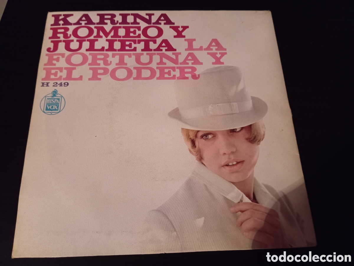 Discos de vinilo: Vinilo Karina:Romeo y Julieta y la fortuna y el poder - Foto 1