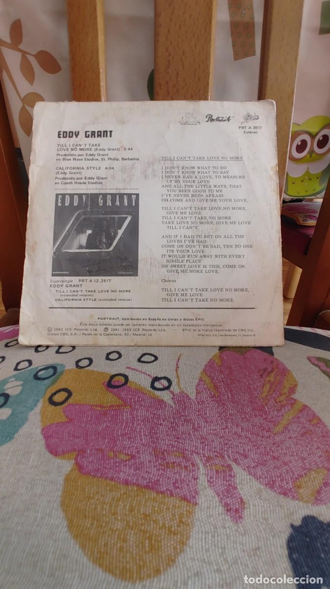 Discos de vinilo: EDDY GRANT-SINGLE TELL I CAN`T TAKE - Foto 2