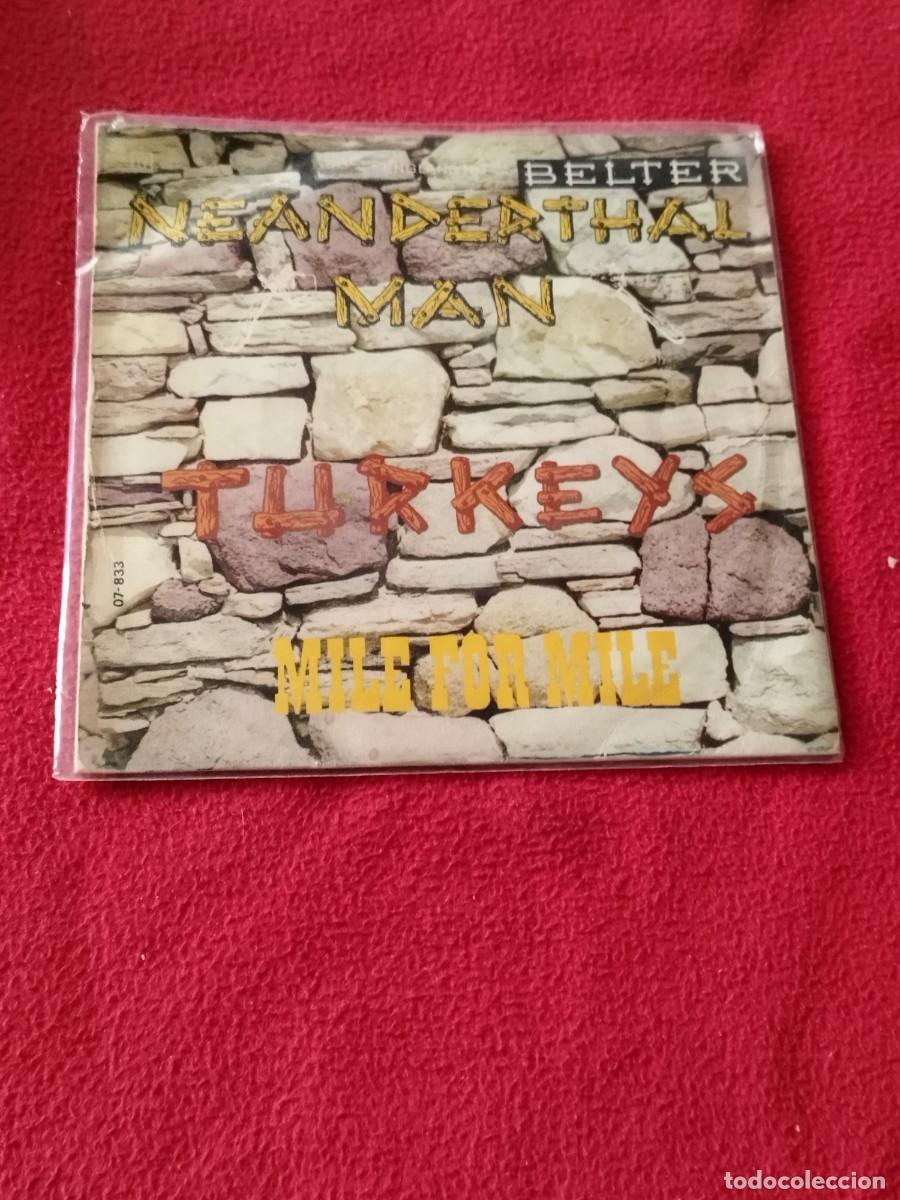Discos de vinilo: Turkeys &ndash; Neanderthal Man. Vinilo single. - Foto 1