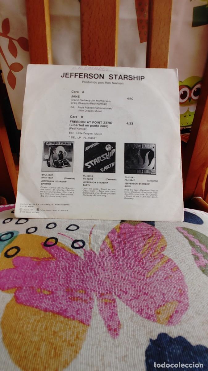 Discos de vinilo: JEFFERSON STARSHIP-SINGLE JANE - Foto 5