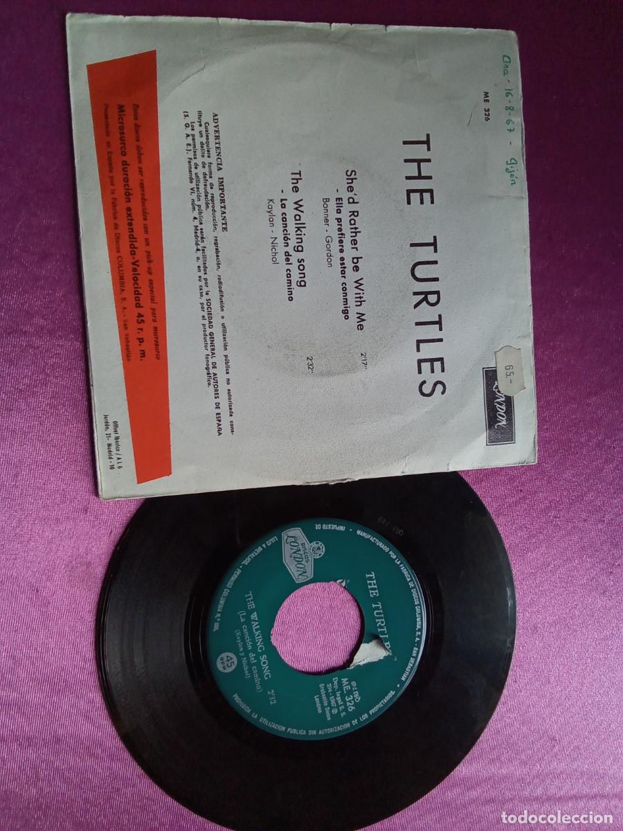 Discos de vinilo: THE TURTLES SINGLE C 1 - Foto 2