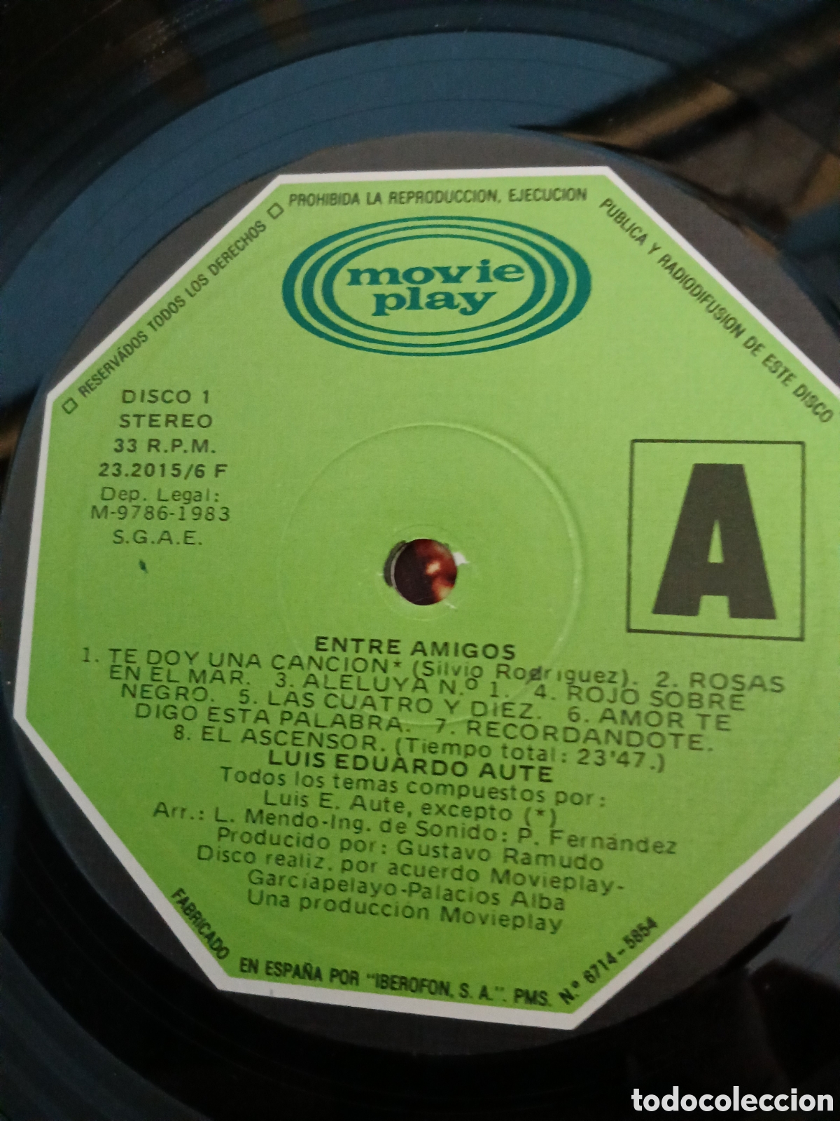 Discos de vinilo: Lp Luis Eduardo aute doble - Foto 5