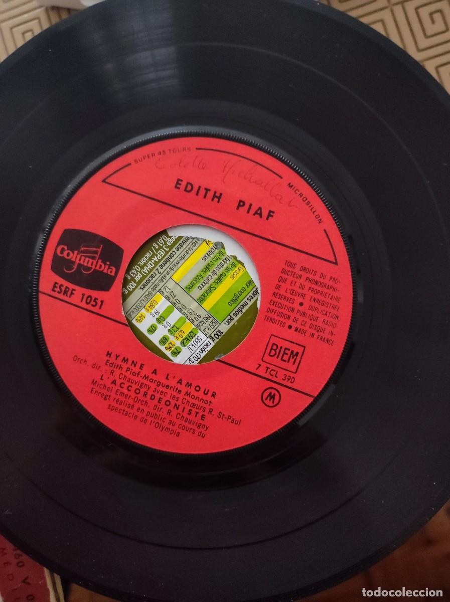 Discos de vinilo: Lote Edith Piaf - 3eps - Foto 7