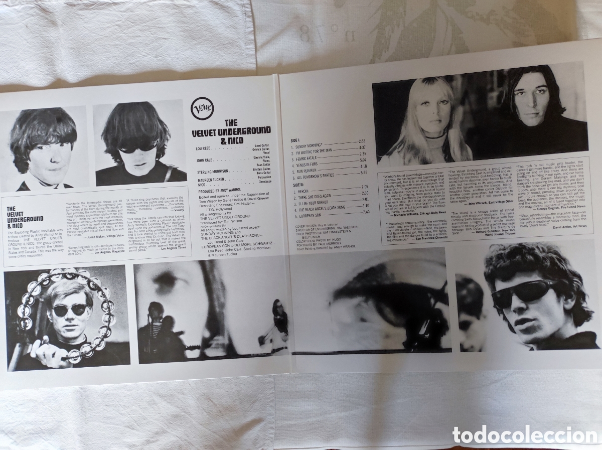 Discos de vinilo: THE VELVET UNDERGROUND & NICO - Foto 3