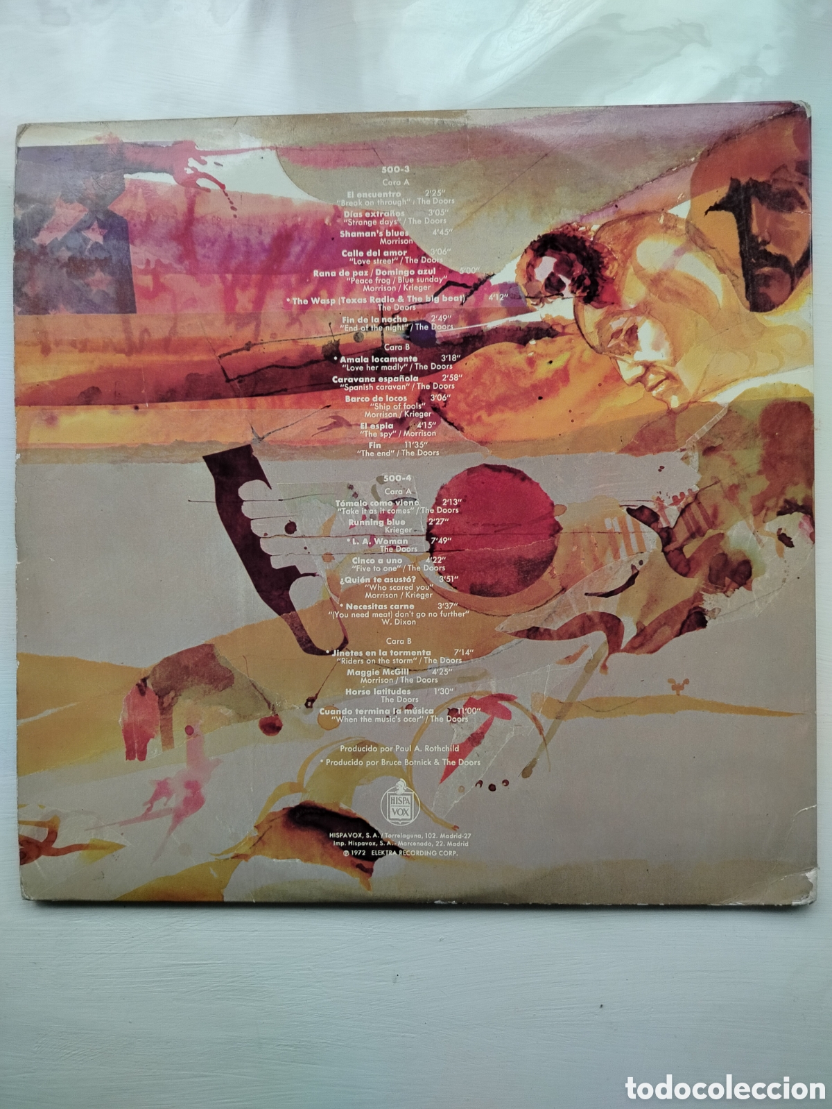 Discos de vinilo: The Doors 2Lps 1972. - Foto 2
