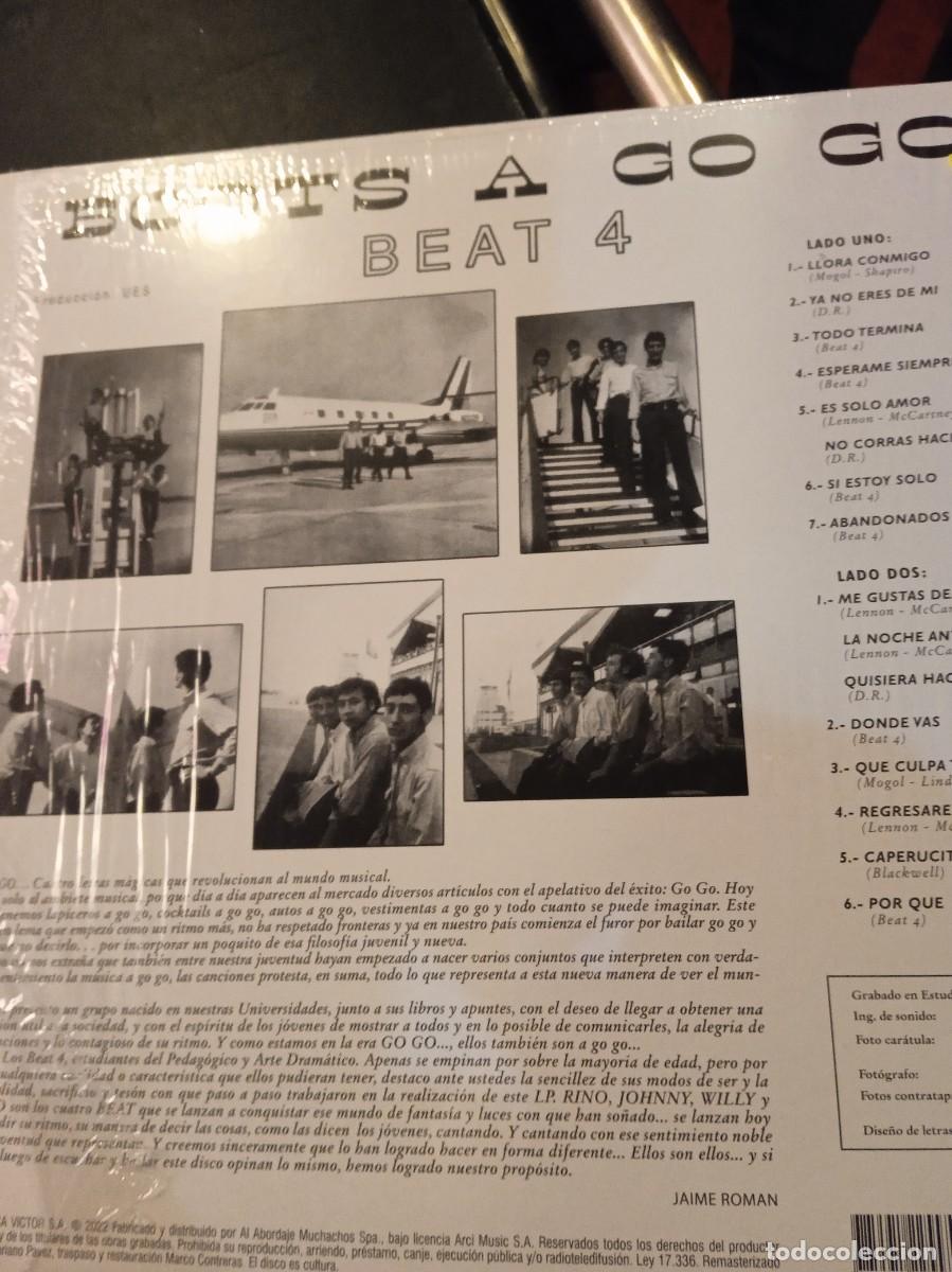 Discos de vinilo: BEAT 4- BOOTS A GO GO. LP MINT - Foto 2