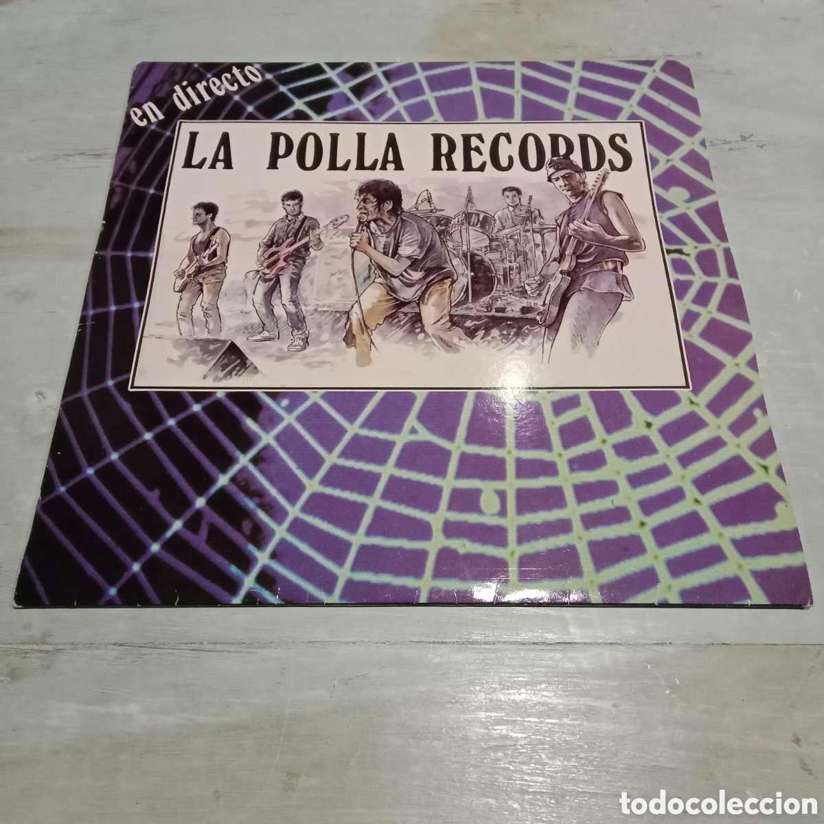 Discos de vinilo: LA POLLA RECORDS - EN DIRECTO - LP - Foto 1