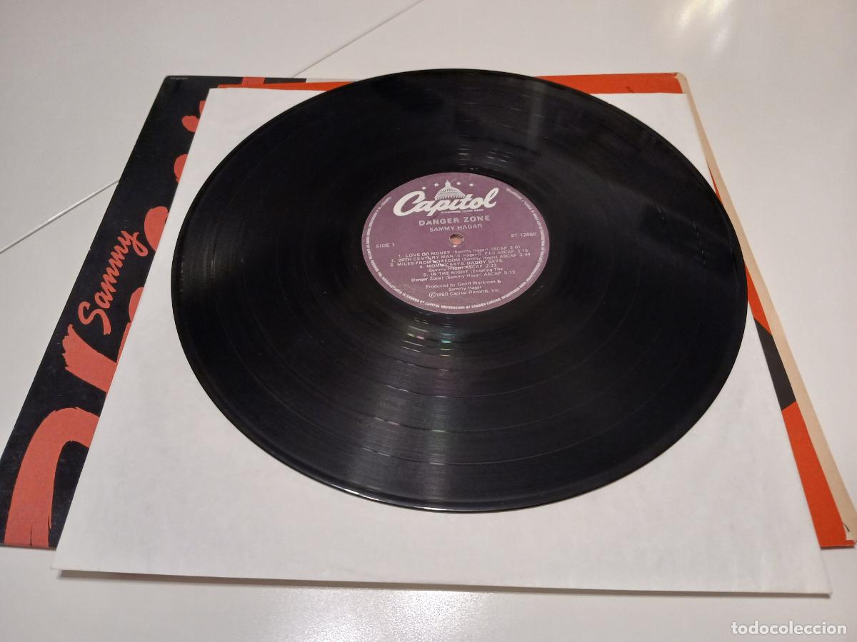 Discos de vinilo: Sammy Hagar &ndash; Danger Zone- (1980) LP disco vinilo - Foto 4