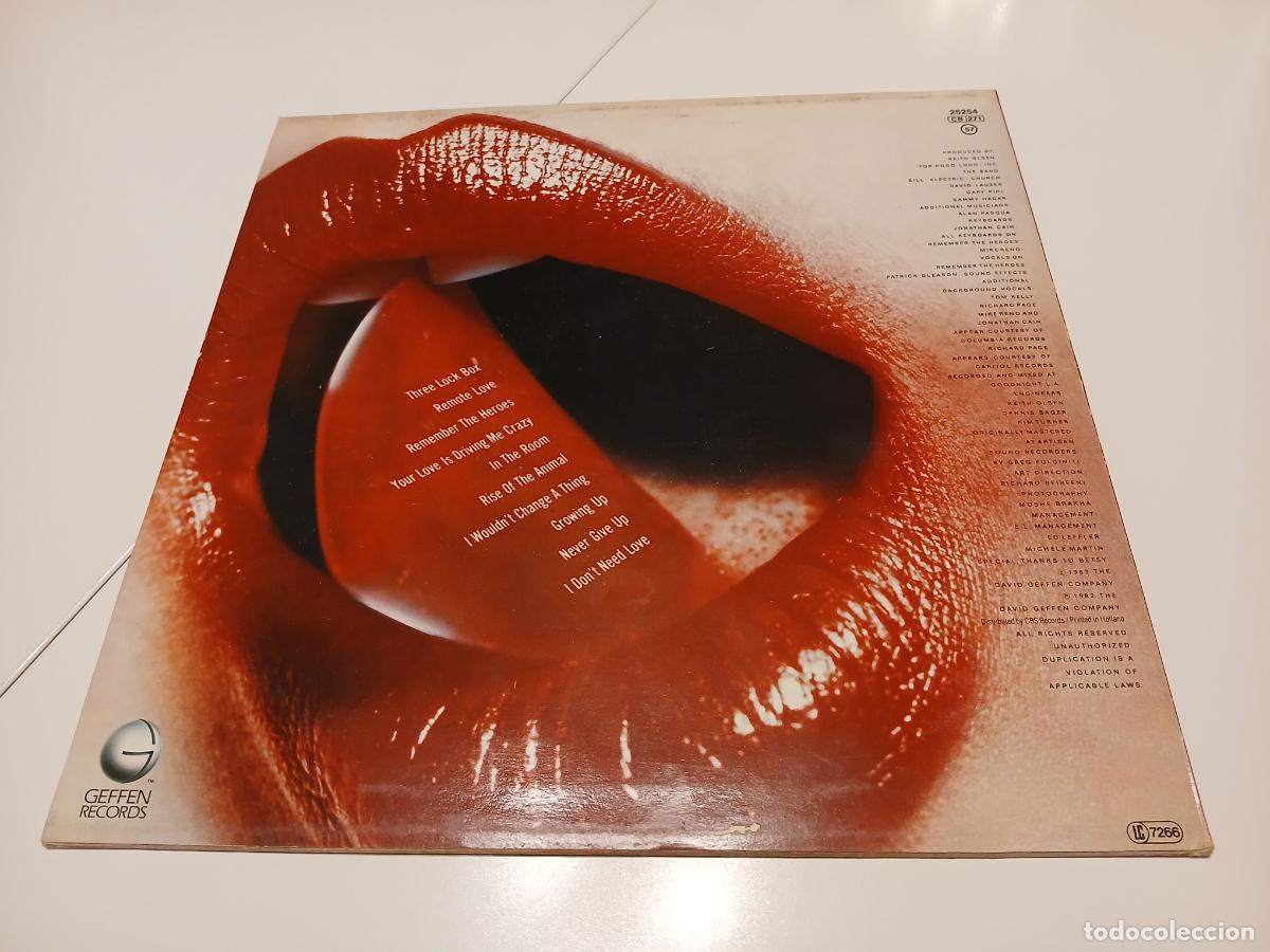 Discos de vinilo: Sammy Hagar &ndash; Three Lock Box- (1982) LP disco vinilo - Foto 8