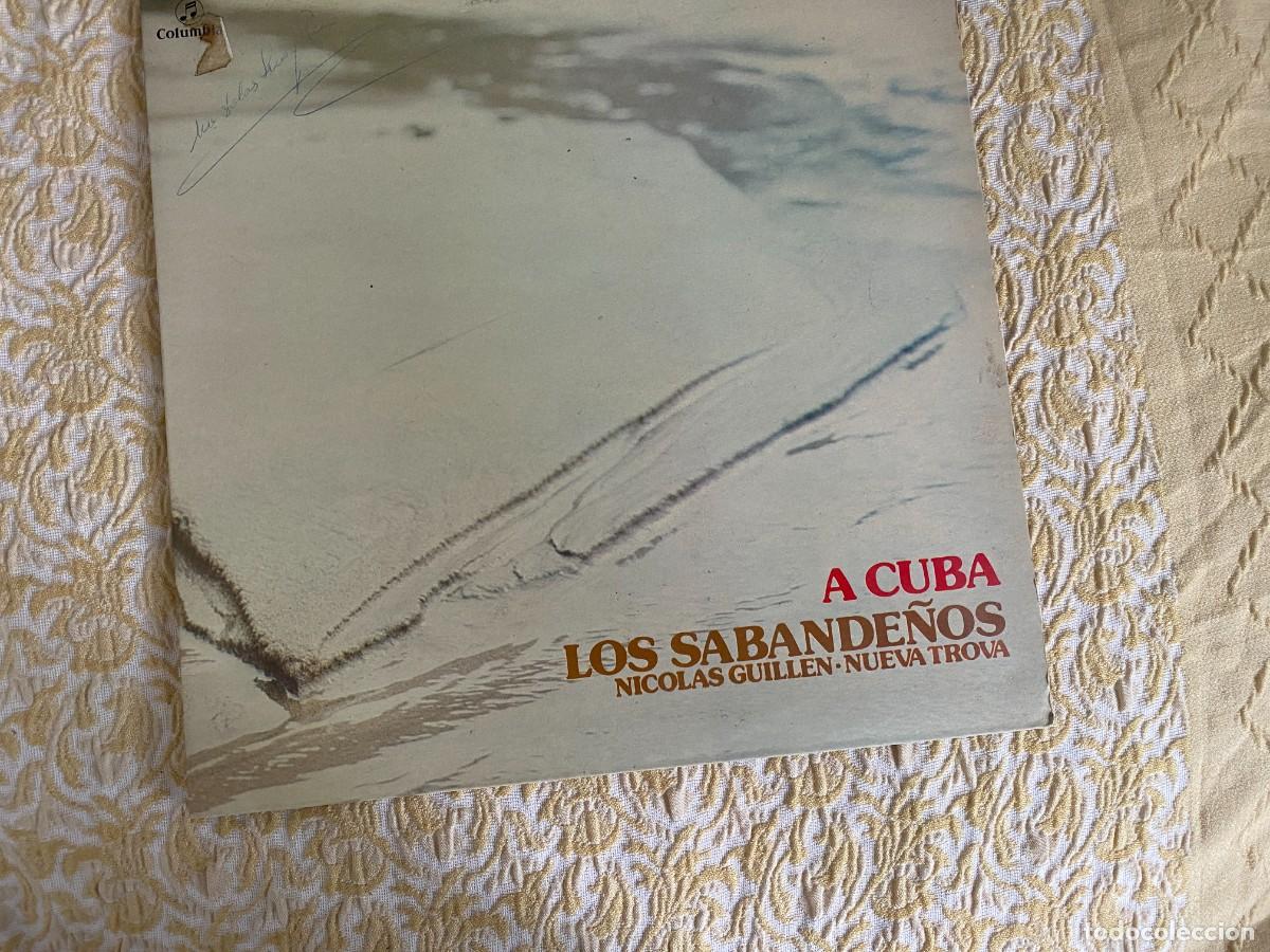 Discos de vinilo: LP LOS SABANDE&Ntilde;OS A CUBA - Foto 1