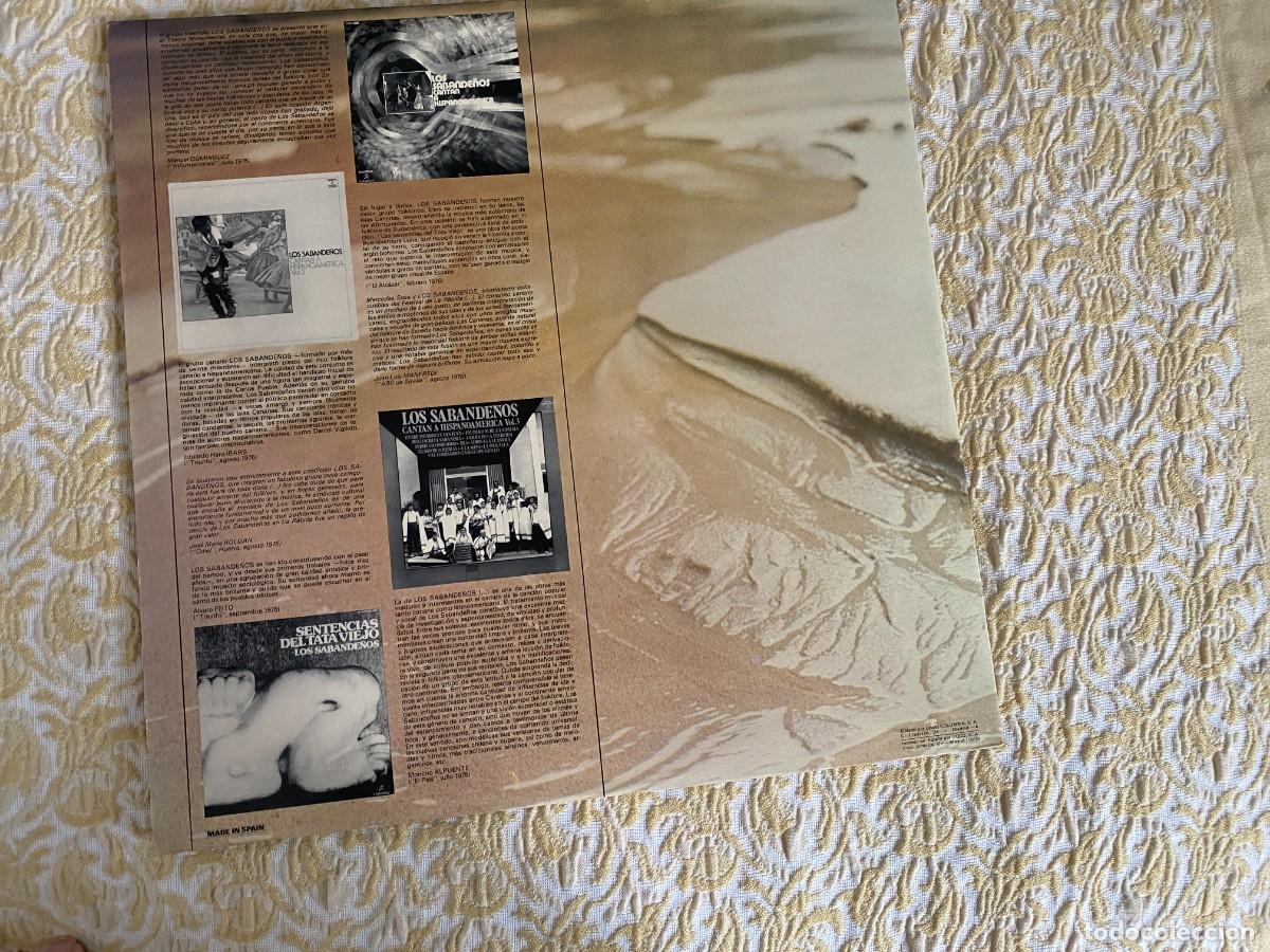 Discos de vinilo: LP LOS SABANDE&Ntilde;OS A CUBA - Foto 2