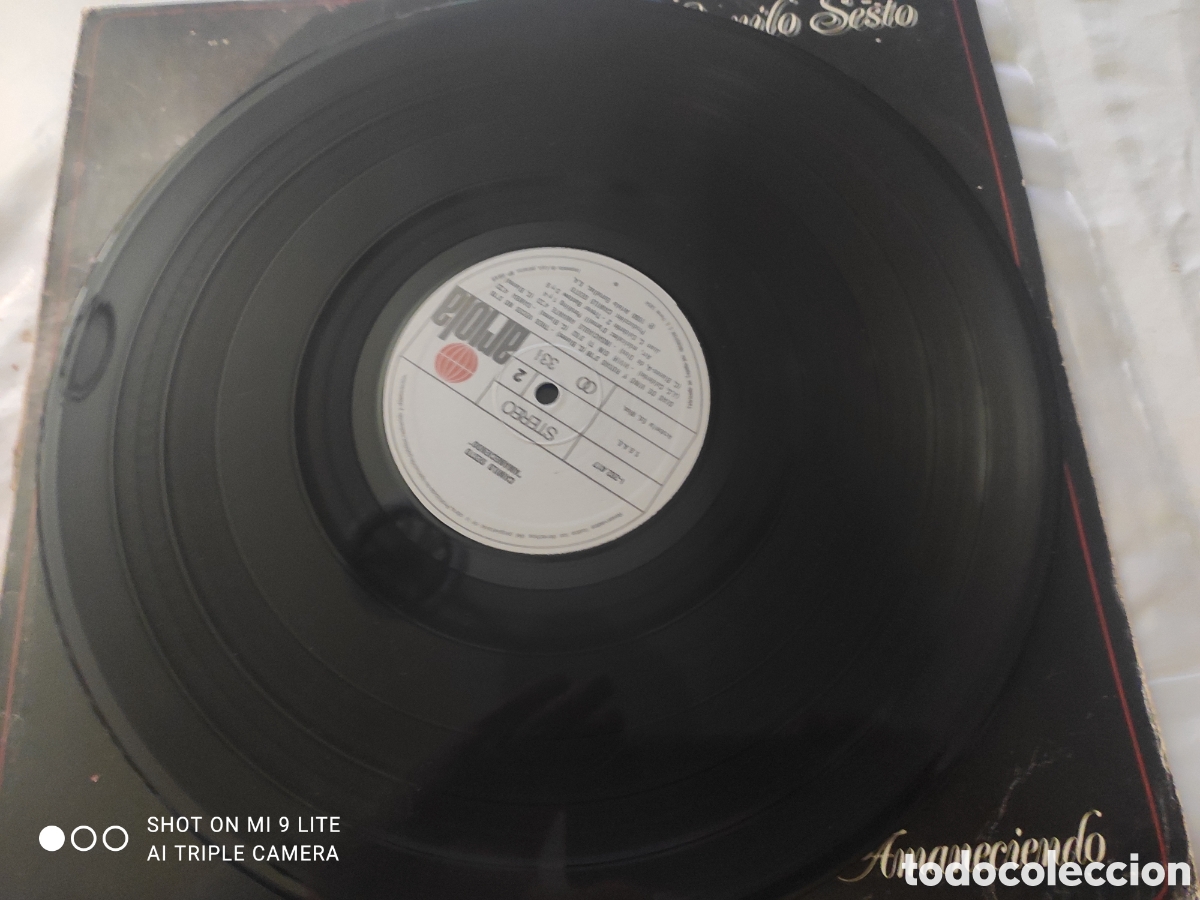 Discos de vinilo: Camilo Sesto &lrm;&ndash; Amaneciendo - Foto 3