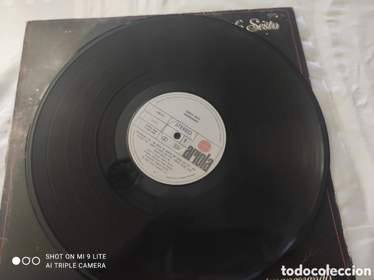 Discos de vinilo: Camilo Sesto &lrm;&ndash; Amaneciendo - Foto 4