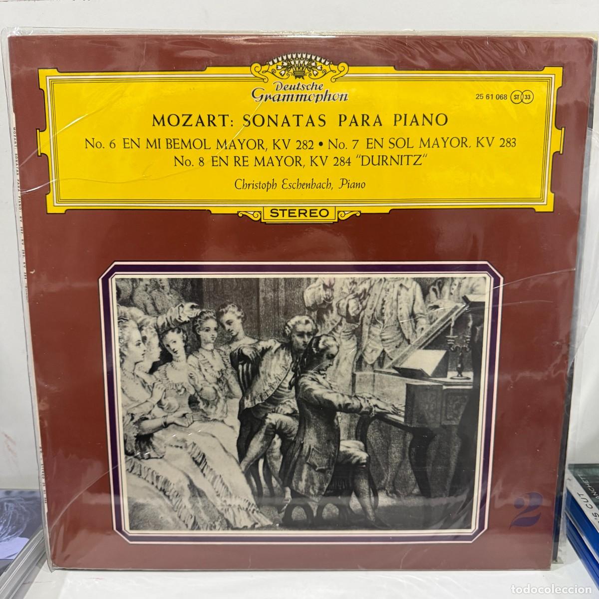 Discos de vinilo: Mozart - Christoph Eschenbach - Sonatas Para Piano Vol. 2 (LP)