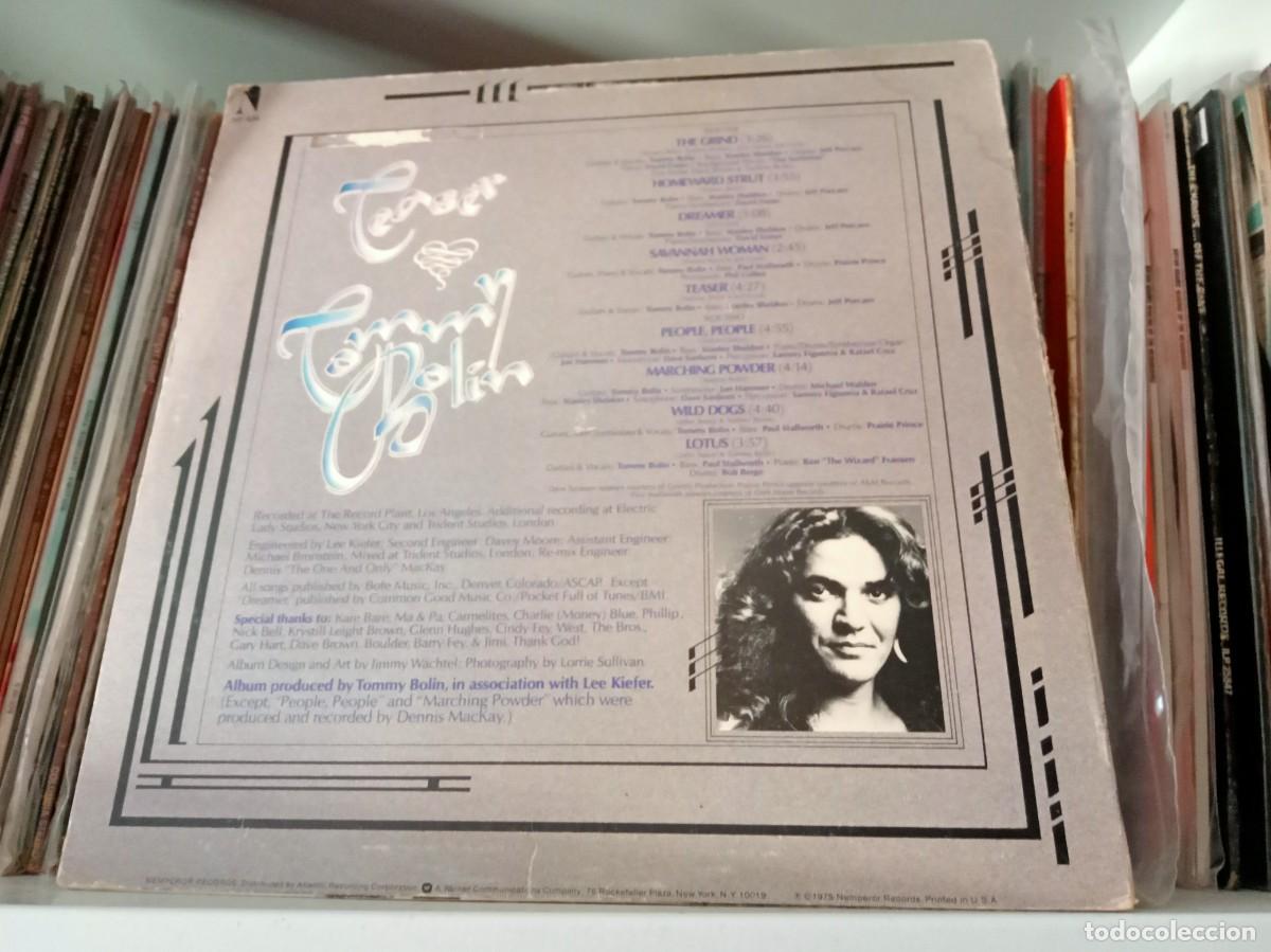 Discos de vinilo: Tommy Bolin &lrm;&ndash; Teaser - lp US 1975 - Foto 2