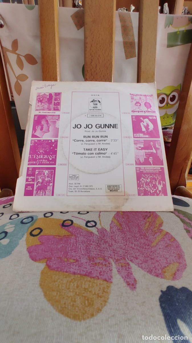 Discos de vinilo: JO JO GUNNE-SINGLE RUN RUN RUN - Foto 2
