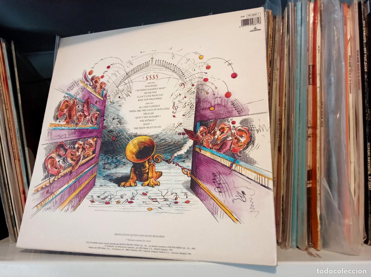 Discos de vinilo: Queen &lrm;&ndash; Innuendo -lp Spain 1991 - Foto 2