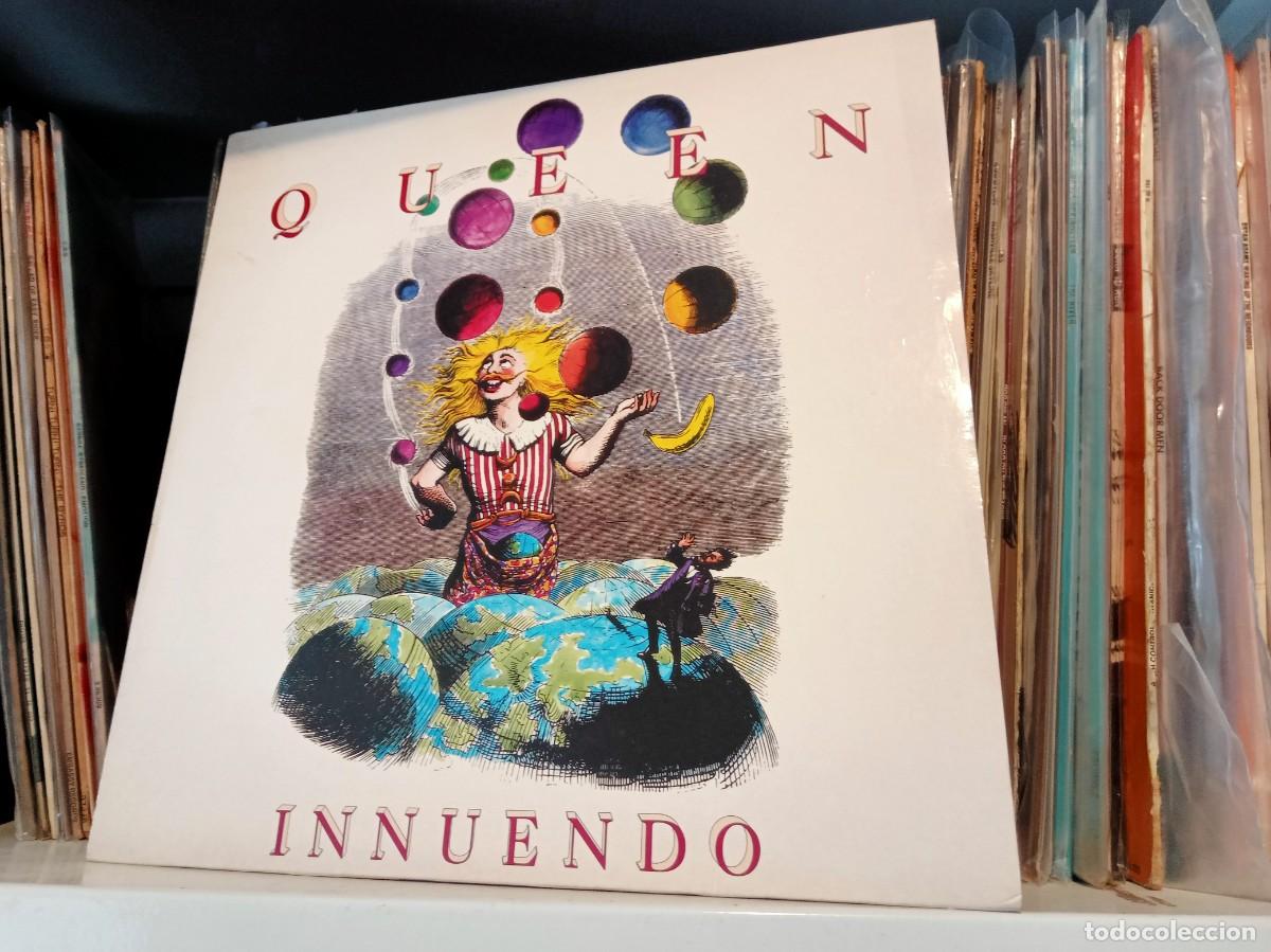Discos de vinilo: Queen &lrm;&ndash; Innuendo -lp Spain 1991 - Foto 1