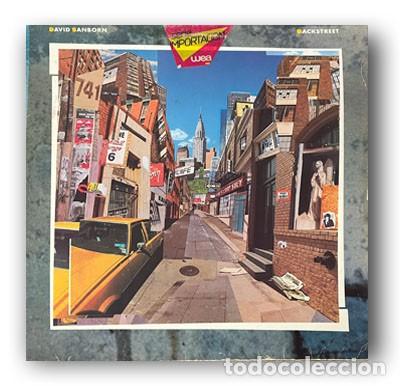 Discos de vinilo: David Sanborn &ndash; Backstreet LP - Foto 1