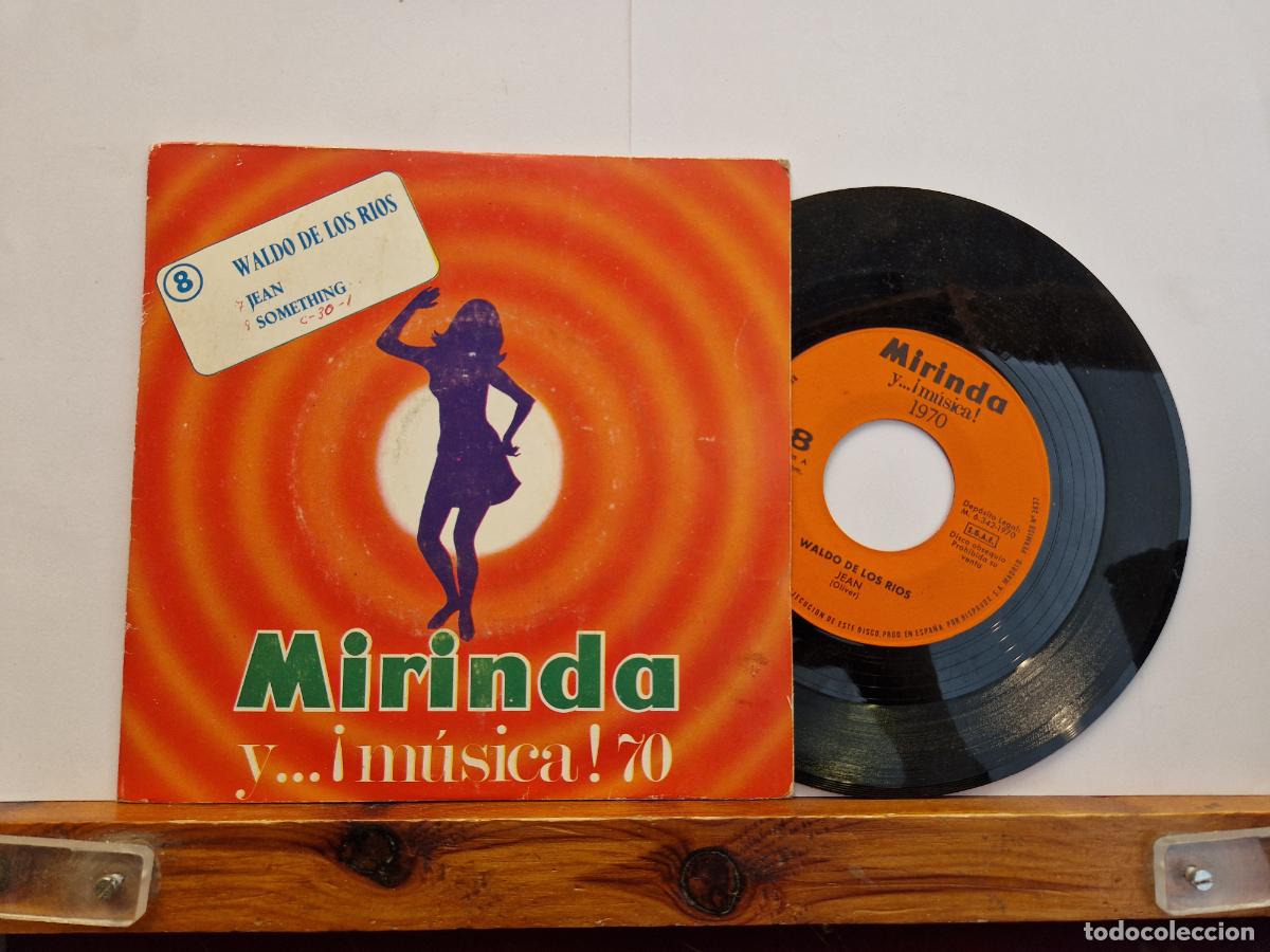 Discos de vinilo: SINGLE. MIRANDA Y MUSICA 70! JEAN. SOMETHING. - Foto 1