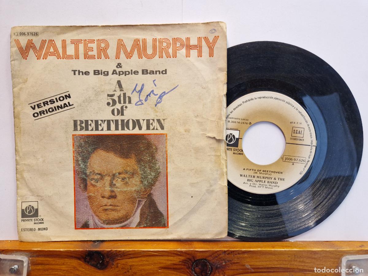 Discos de vinilo: SINGLE. WALTER MURPHY. THE BIG APPLE BAND. - Foto 1