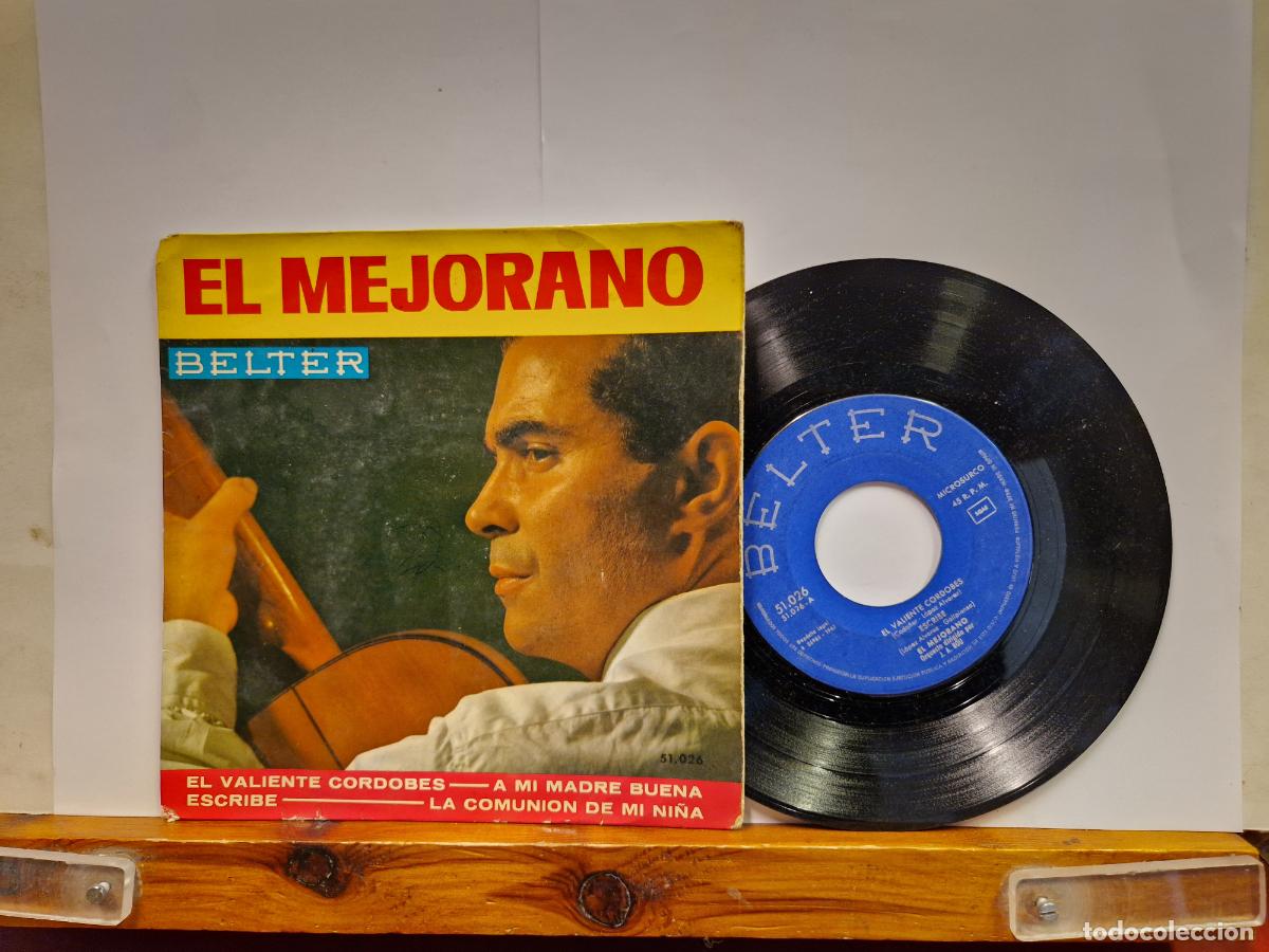 Discos de vinilo: SINGLE. EL MEJORANO. EL VALIENTE CORDOBES. - Foto 1