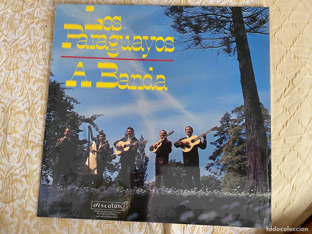 Discos de vinilo: LP LOS PARAGUAYOS - A BANDA - Foto 1