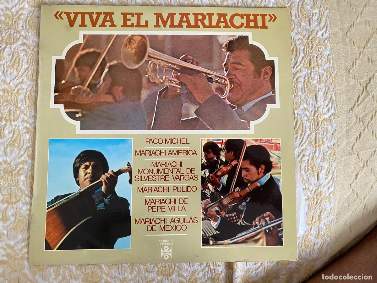 Discos de vinilo: LP VIVA EL MARIACHI - VARIOS - Foto 1
