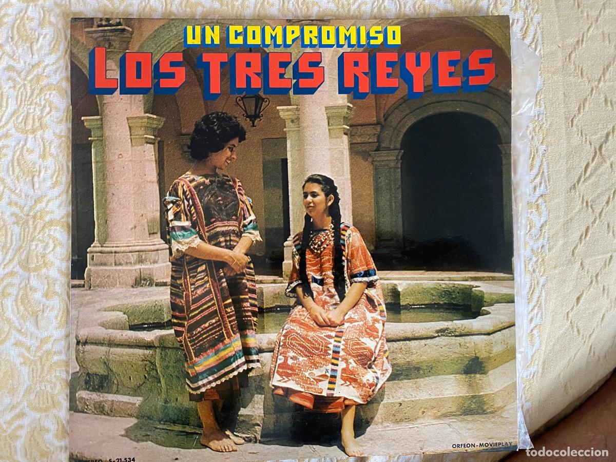Discos de vinilo: LP LOS TRES REYES - UN COMPROMISO - Foto 1