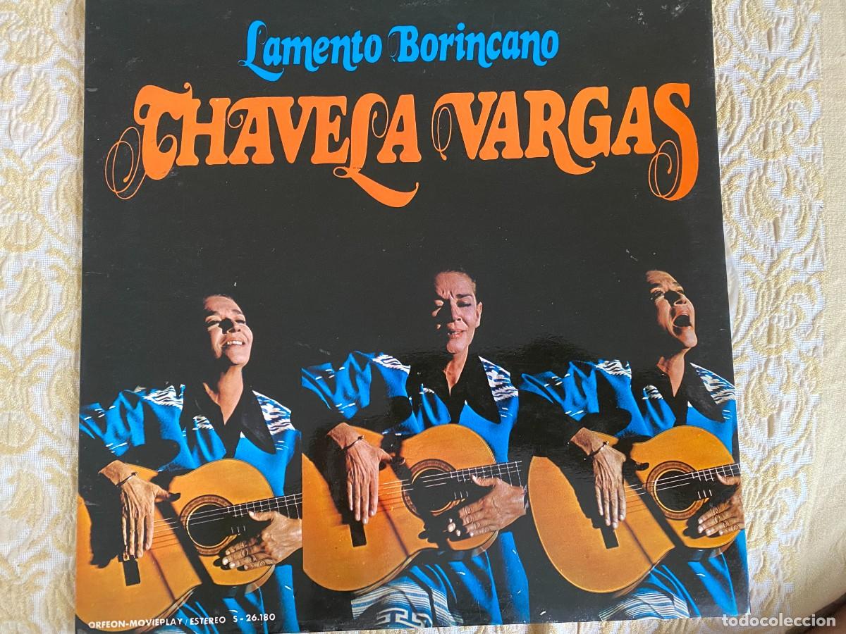 Discos de vinilo: LP CHAVELA VARGAS - LAMENTO BORINCANO - Foto 1