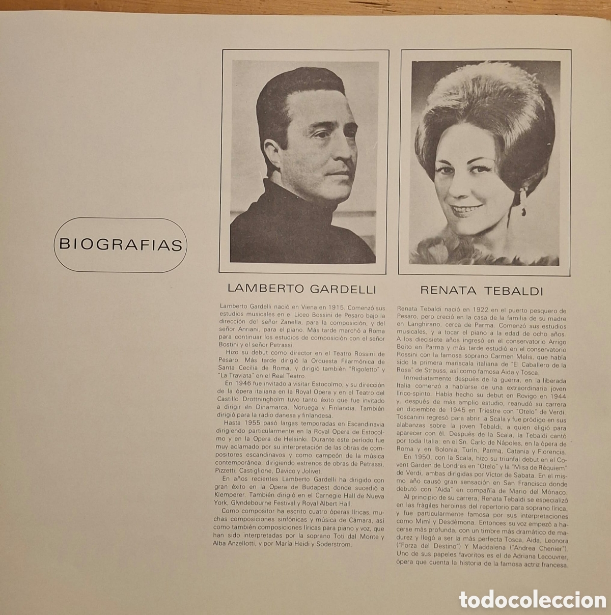Discos de vinilo: Estuche Opera LA GIOCONDA - Foto 4