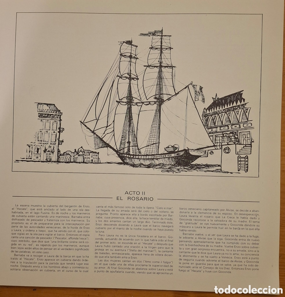 Discos de vinilo: Estuche Opera LA GIOCONDA - Foto 8