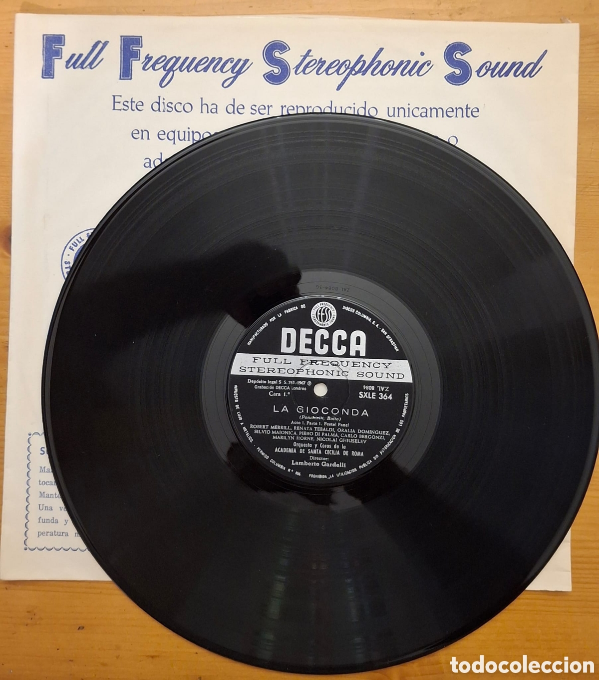 Discos de vinilo: Estuche Opera LA GIOCONDA - Foto 11