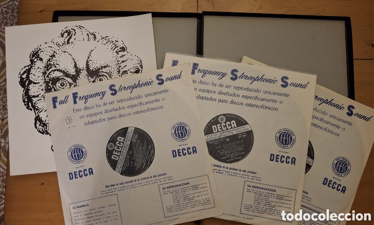 Discos de vinilo: Estuche Opera LA GIOCONDA - Foto 12