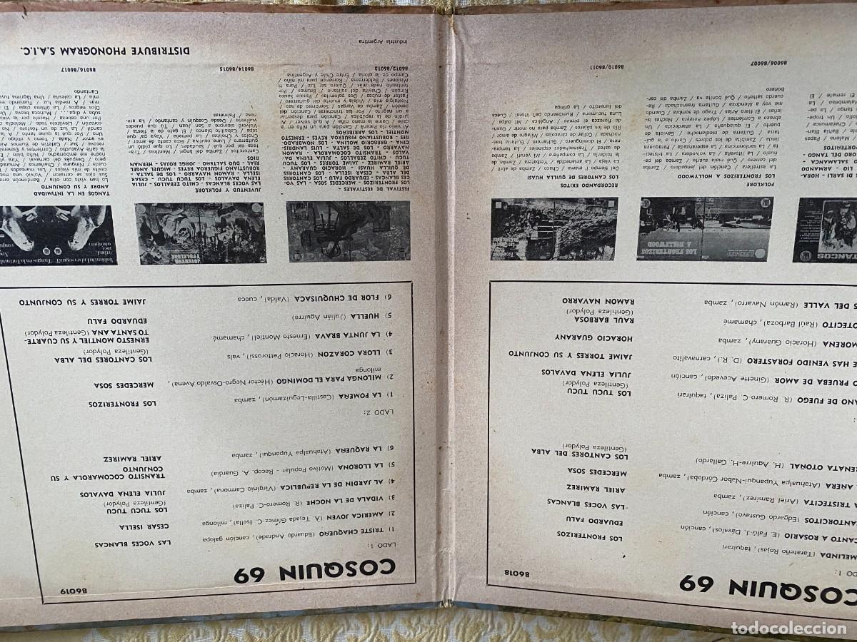 Discos de vinilo: LP DOBLE COSQUIN 69 - VARIOS - Foto 2