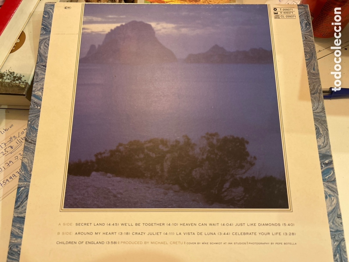 Discos de vinilo: Sandra: into a secret land. Lp vinilo - Foto 2