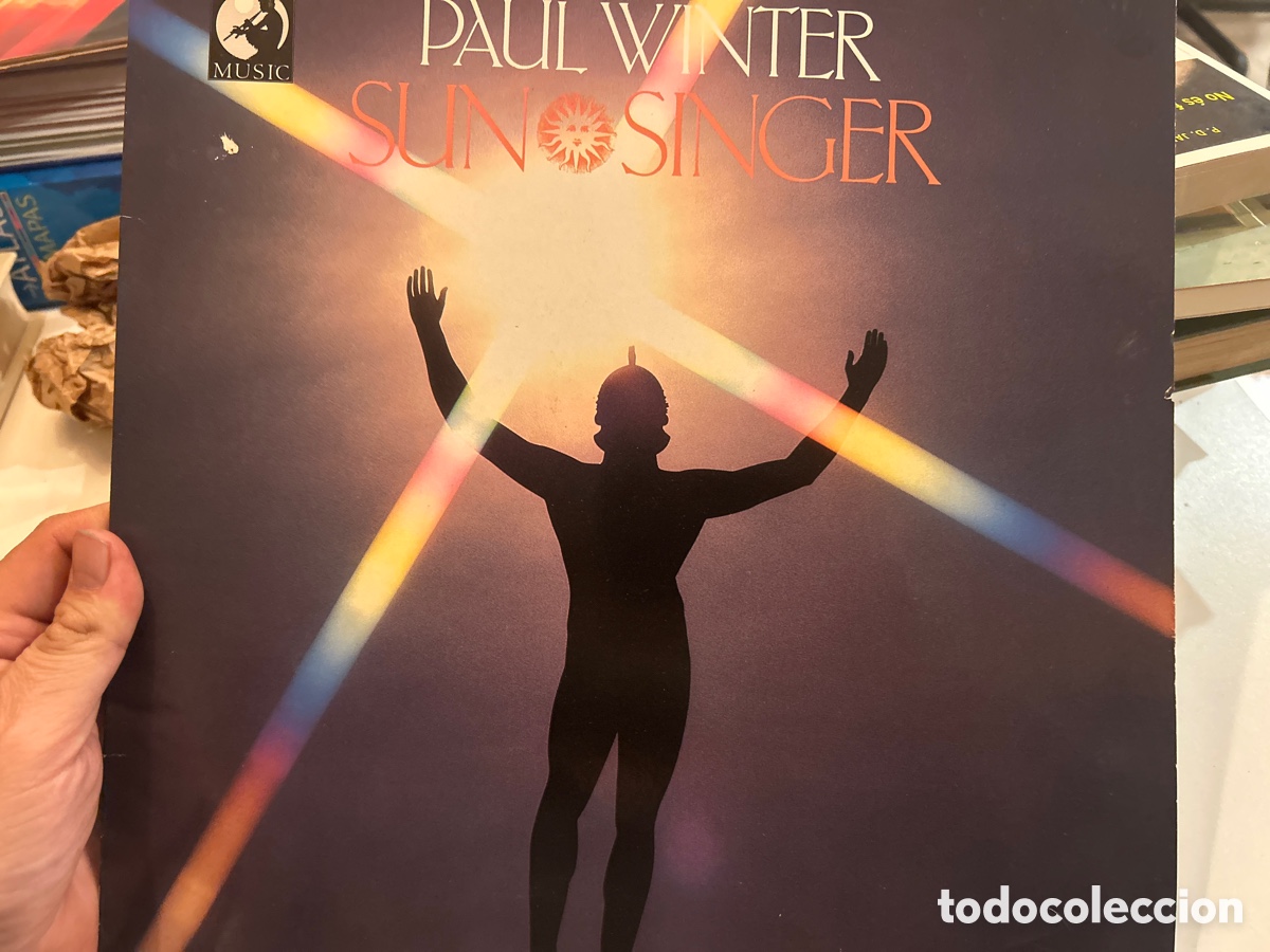 Discos de vinilo: Paul Winter: sun singer. Lp vinilo - Foto 1