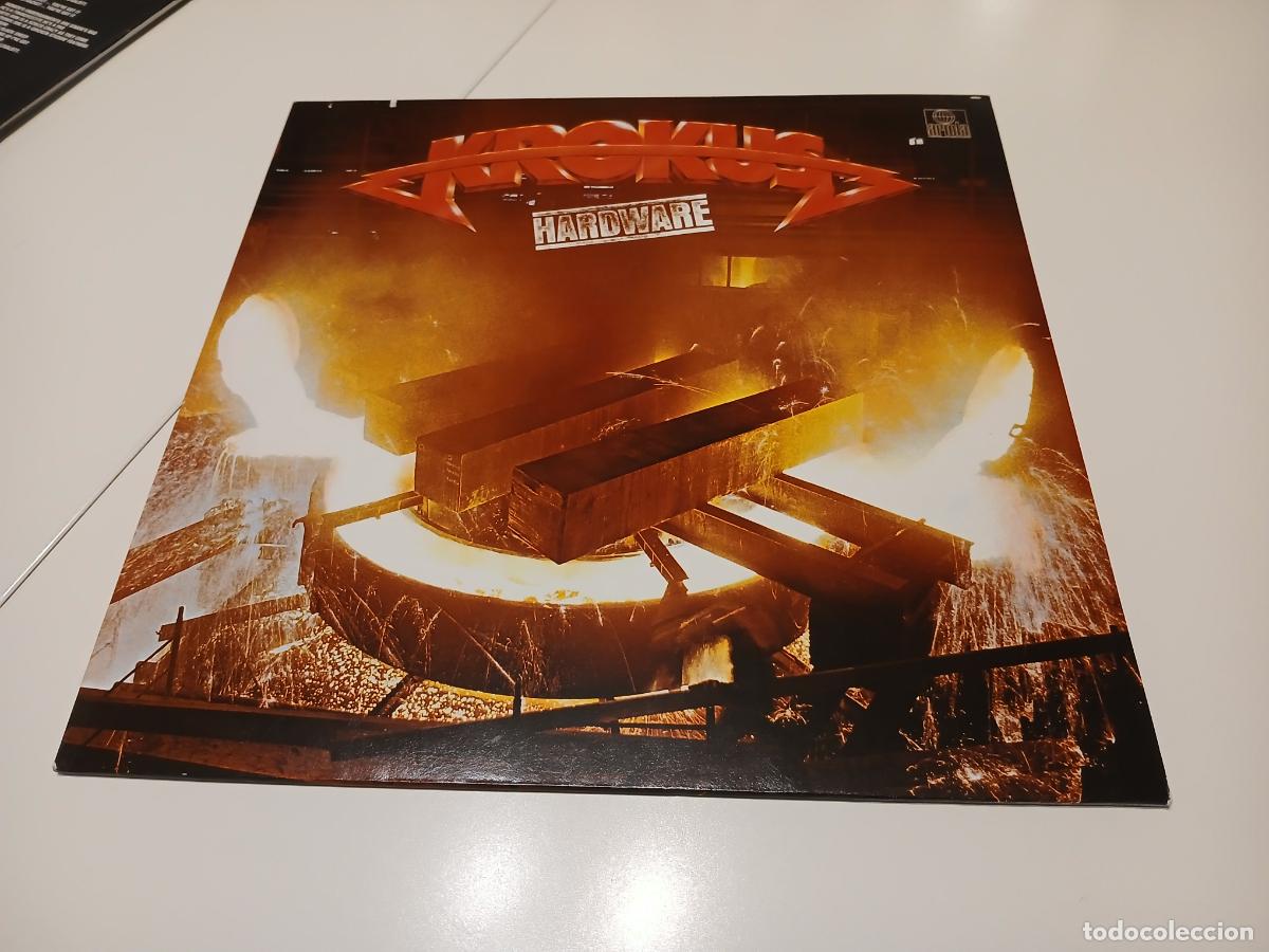 Discos de vinilo: Krokus &ndash; Hardware- (1981) LP disco vinilo - Foto 1