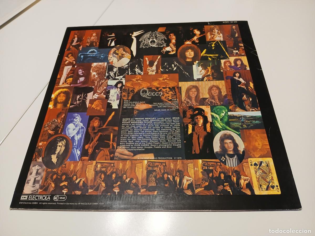 Discos de vinilo: Queen &ndash; Queen- (1977) LP disco vinilo - Foto 7