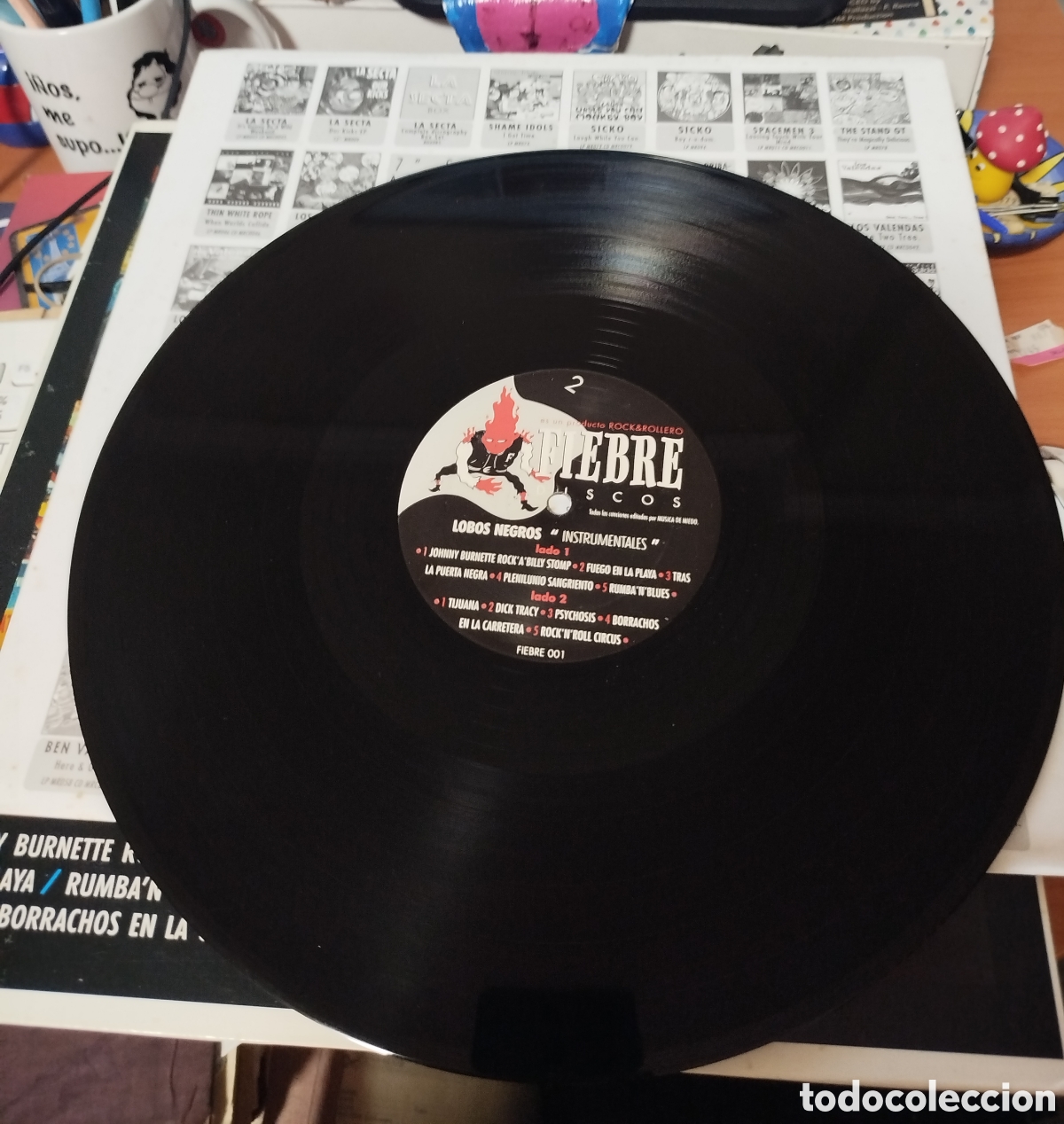 Discos de vinilo: Lobos Negros&nbsp;&lrm;&ndash;&nbsp;Instrumentales - Foto 3