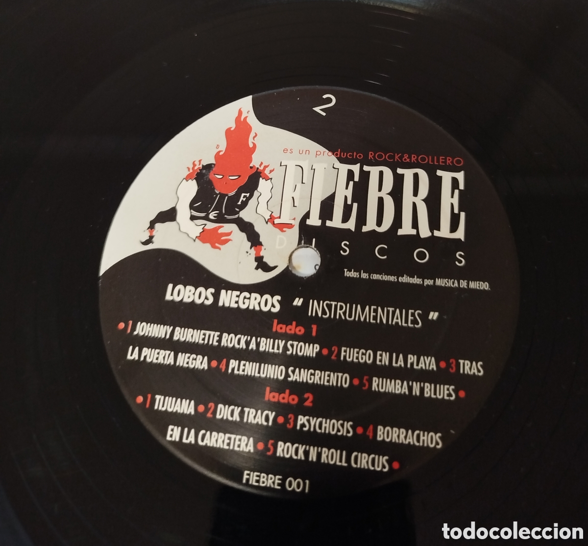 Discos de vinilo: Lobos Negros&nbsp;&lrm;&ndash;&nbsp;Instrumentales - Foto 4