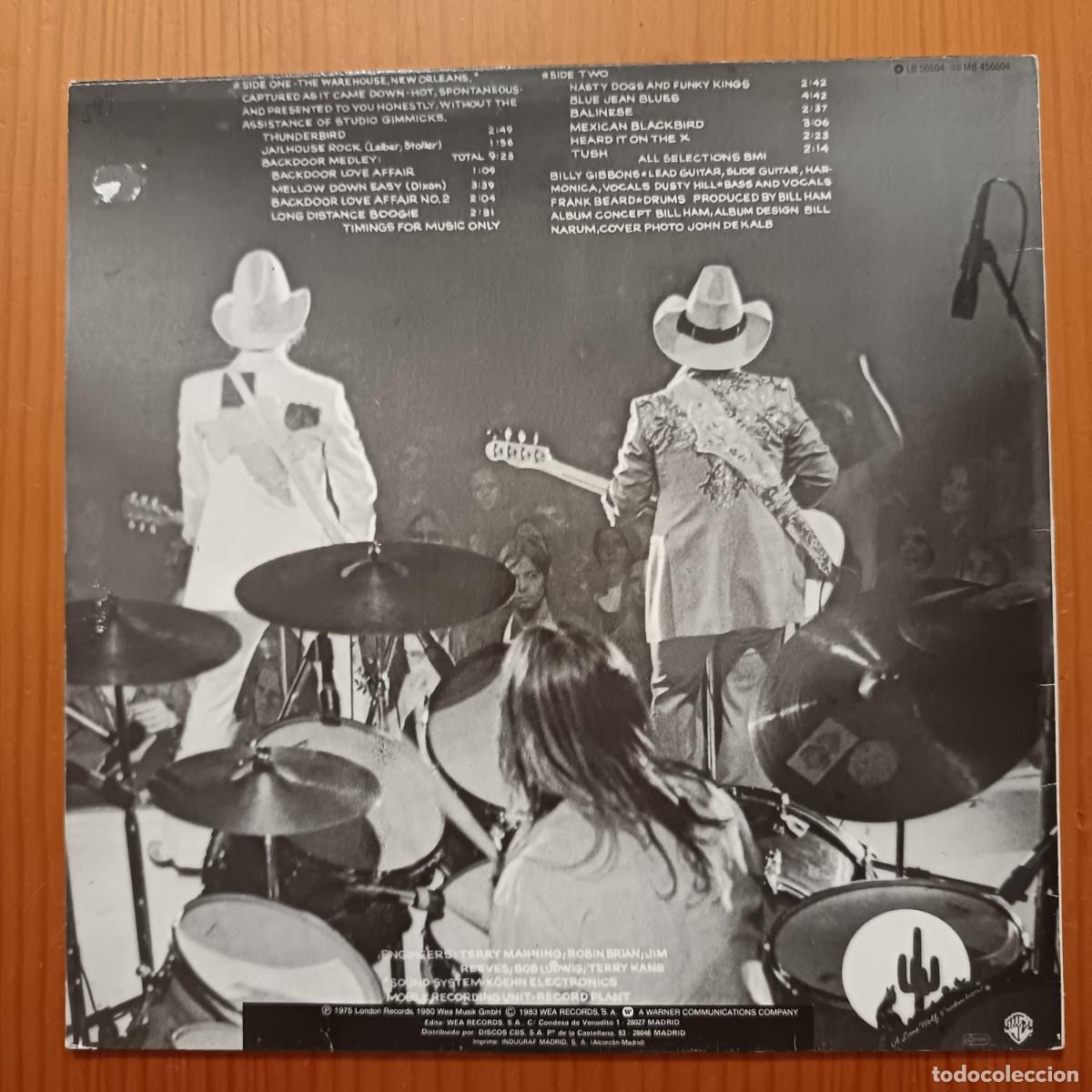 Discos de vinilo: VINILO ZZ TOP FANDANGO 1975 - Foto 2