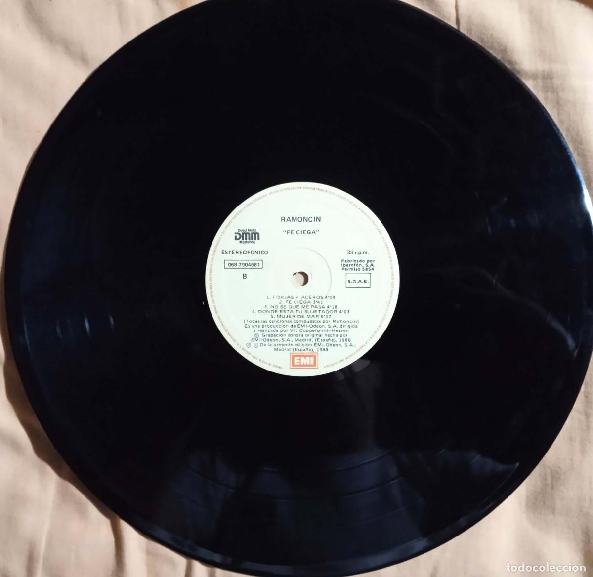 Discos de vinilo: RAMONCIN - FE CIEGA - 1988 - Foto 1