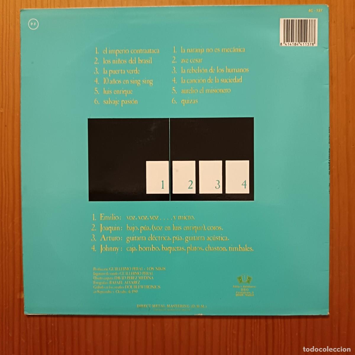 Discos de vinilo: VINILO LOS NIKIS MARINES A PLENO SOL - Foto 2